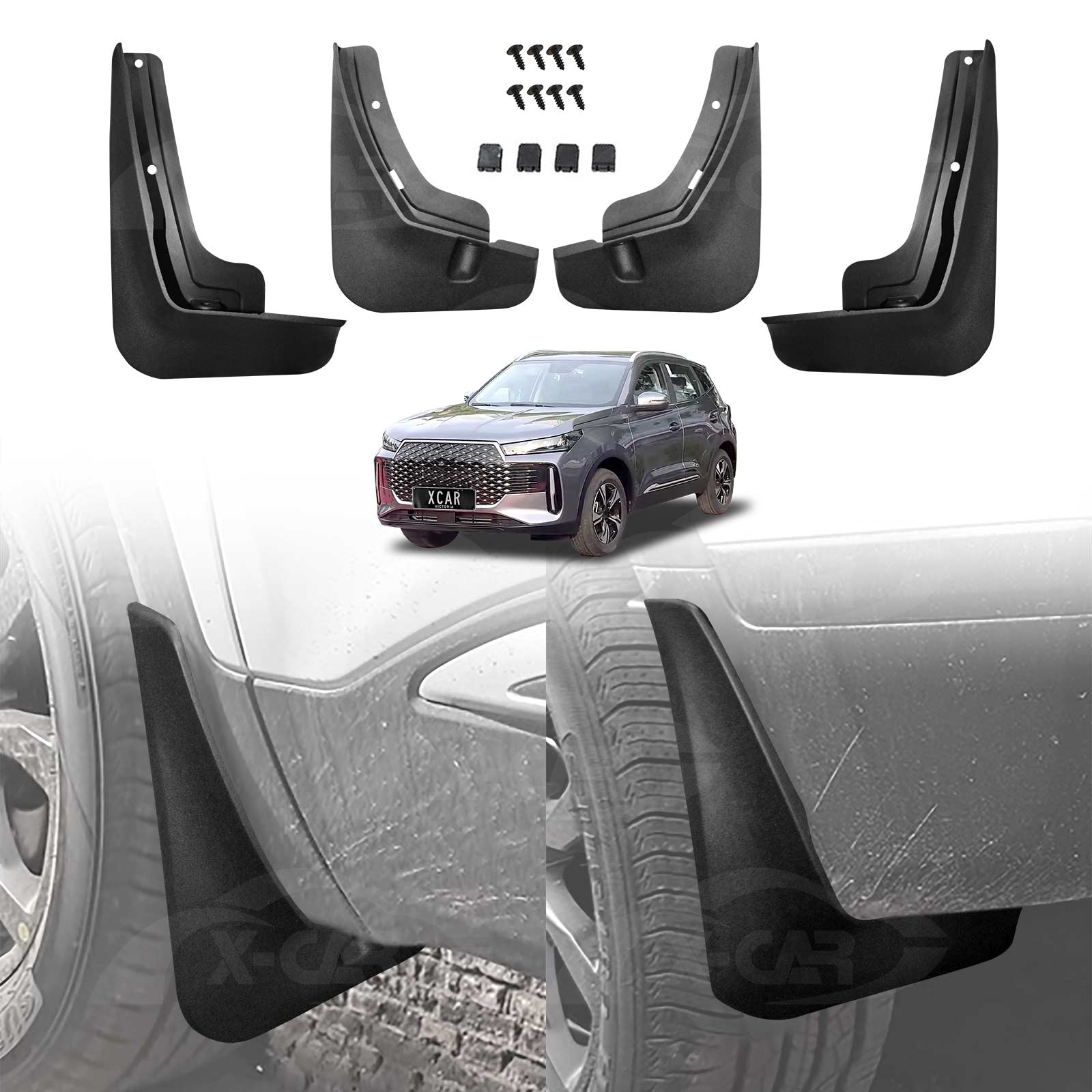 Chery Tiggo Mud Flaps Set (Tiggo 4/7/8/9)